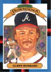 1988 Donruss Baseball Cards    022      Glenn Hubbard DK